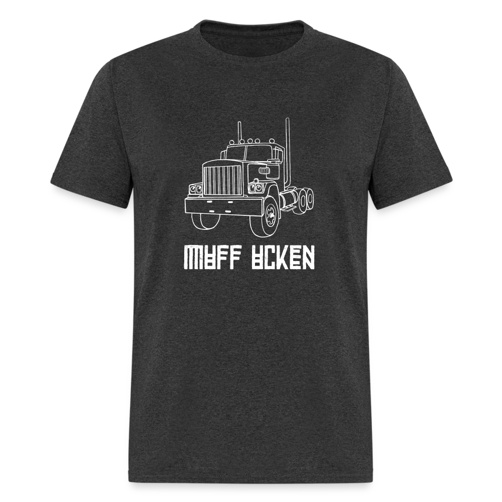 Muff Ucken full logo t-shirt - heather black