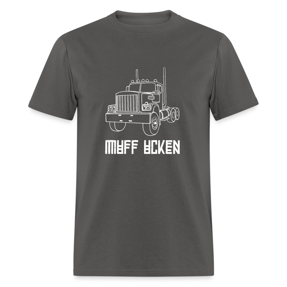 Muff Ucken full logo t-shirt - charcoal