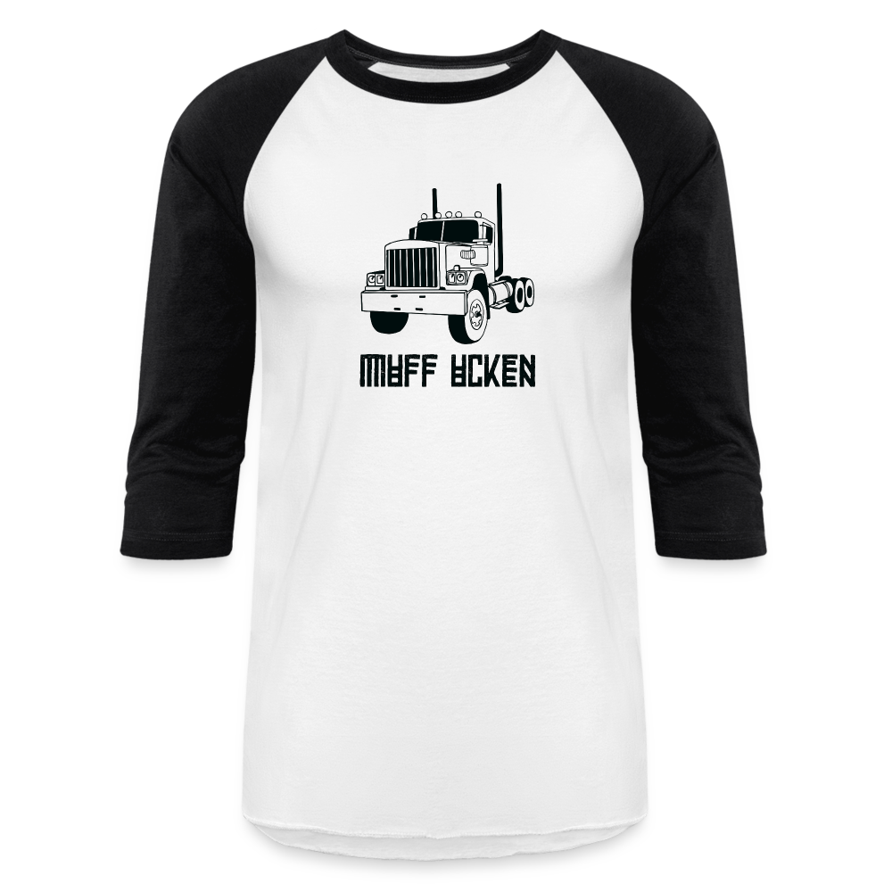 Muff Ucken raglan - white/black