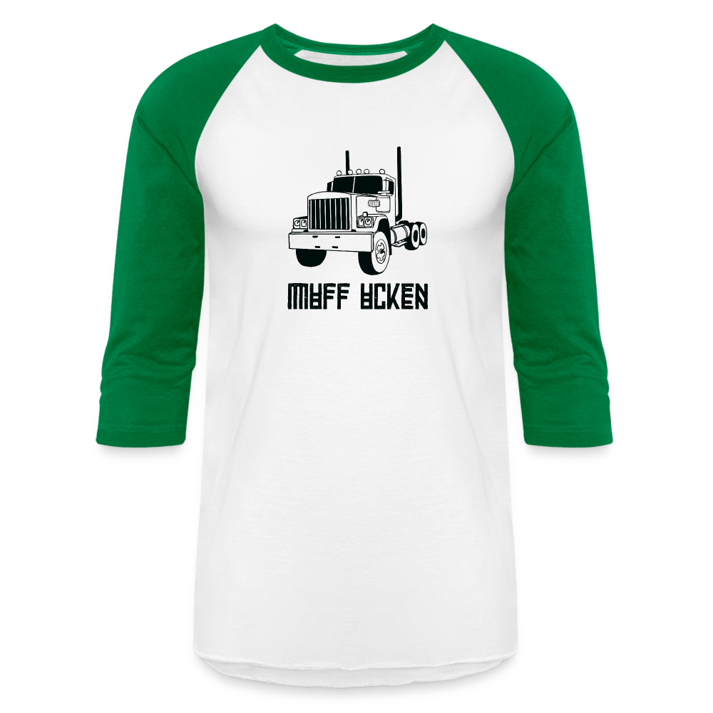 Muff Ucken raglan - white/kelly green